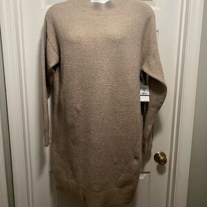 Karen Kane Women's Beige Sweater Dress